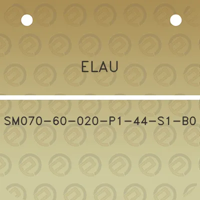 elau-sm070-60-020-p1-44-s1-b0