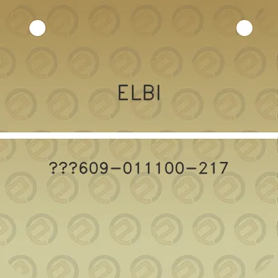 elbi-609-011100-217