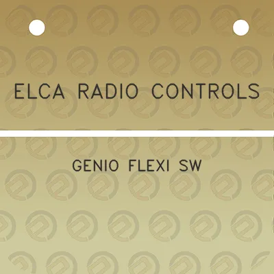 elca-radio-controls-genio-flexi-sw