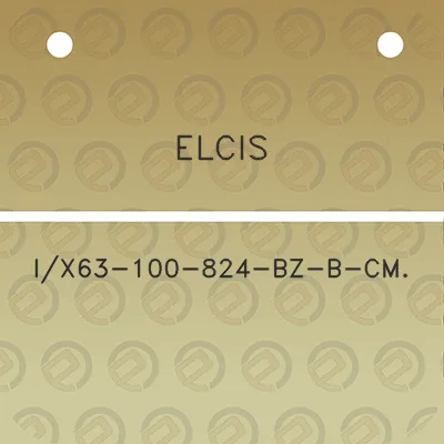 elcis-ix63-100-824-bz-b-cm