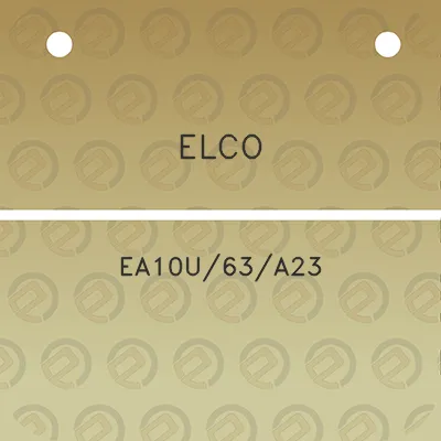 elco-ea10u63a23