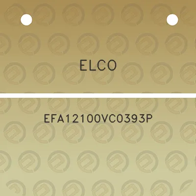 elco-efa12100vc0393p