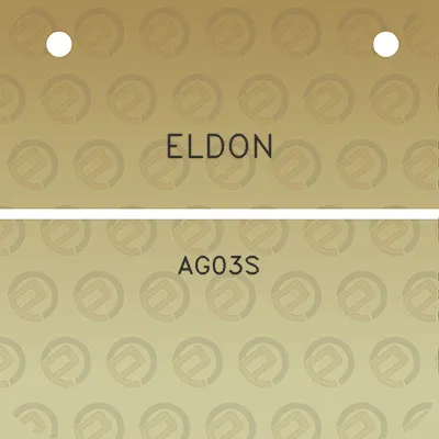 eldon-ag03s