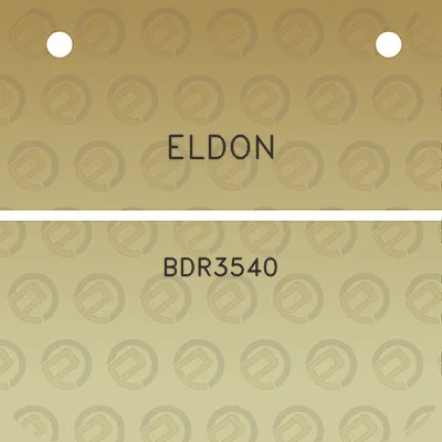 eldon-bdr3540