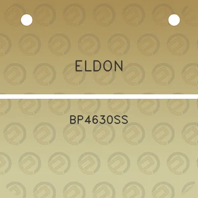 eldon-bp4630ss