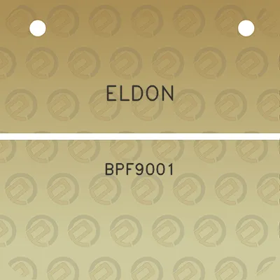 eldon-bpf9001