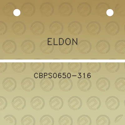 eldon-cbps0650-316