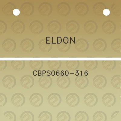 eldon-cbps0660-316