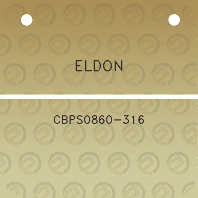 eldon-cbps0860-316