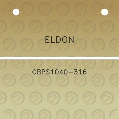 eldon-cbps1040-316