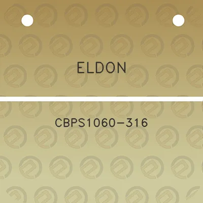 eldon-cbps1060-316