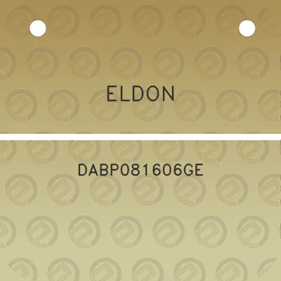 eldon-dabp081606ge