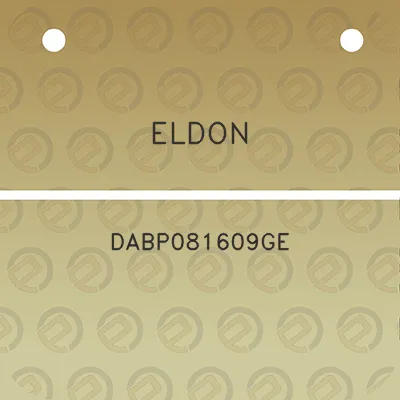 eldon-dabp081609ge