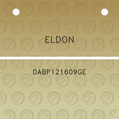 eldon-dabp121609ge