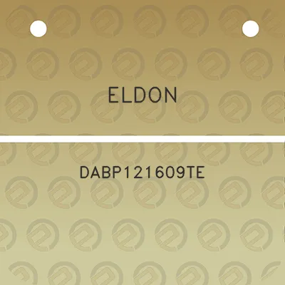 eldon-dabp121609te