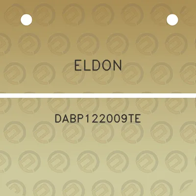 eldon-dabp122009te