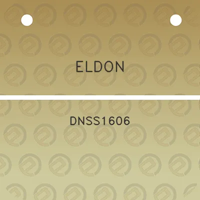 eldon-dnss1606