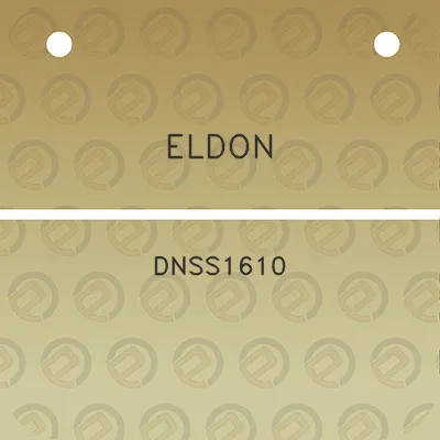 eldon-dnss1610