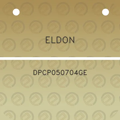 eldon-dpcp050704ge