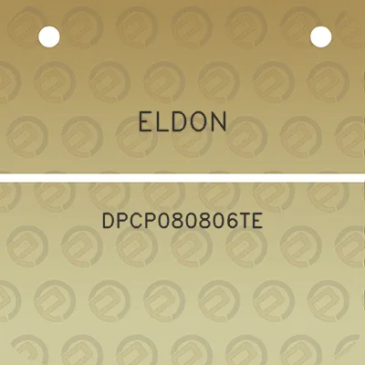 eldon-dpcp080806te