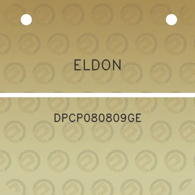 eldon-dpcp080809ge