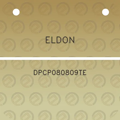 eldon-dpcp080809te