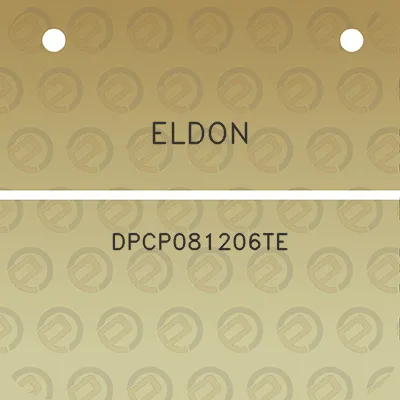 eldon-dpcp081206te