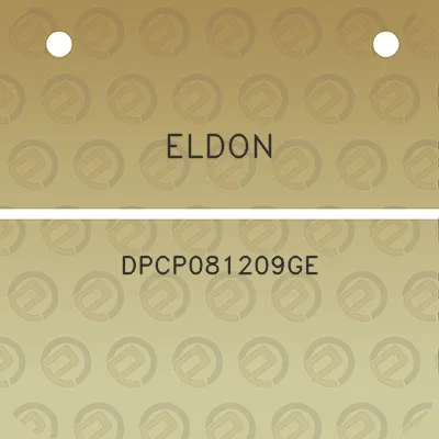 eldon-dpcp081209ge