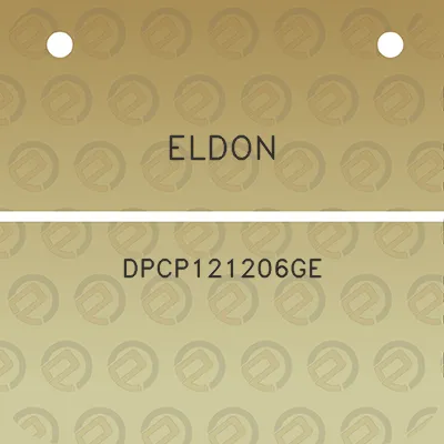 eldon-dpcp121206ge