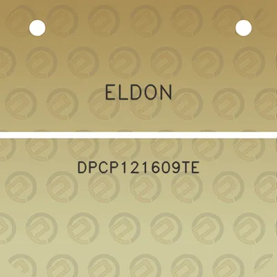 eldon-dpcp121609te