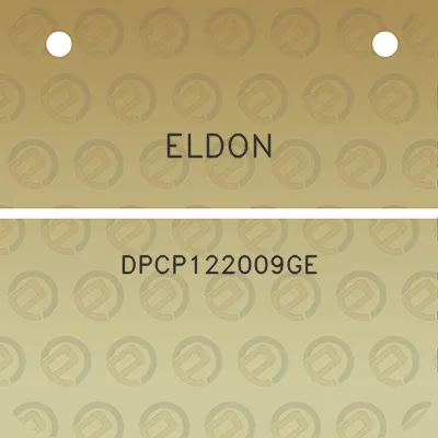 eldon-dpcp122009ge