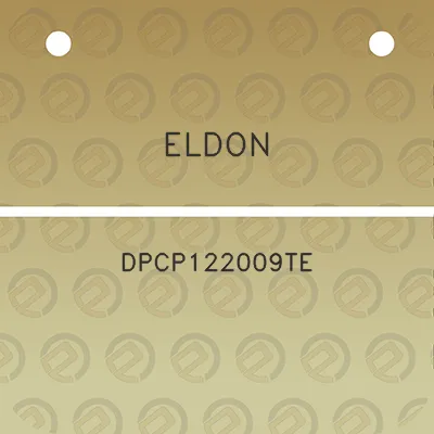 eldon-dpcp122009te