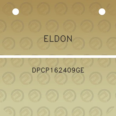 eldon-dpcp162409ge