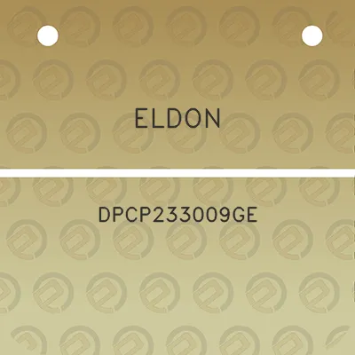 eldon-dpcp233009ge