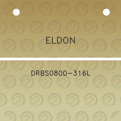 eldon-drbs0800-316l