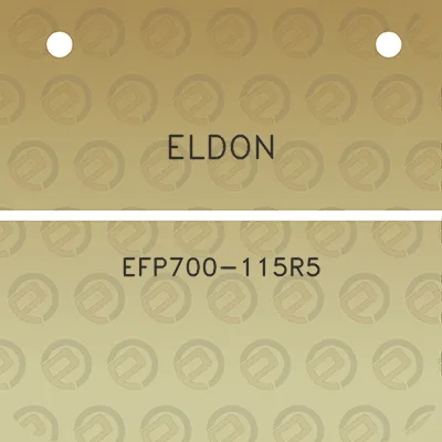 eldon-efp700-115r5