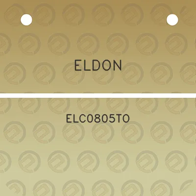 eldon-elc0805to