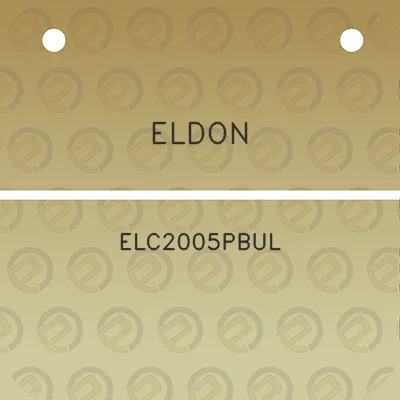 eldon-elc2005pbul