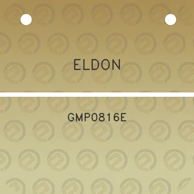 eldon-gmp0816e