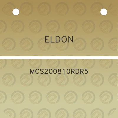 eldon-mcs200810rdr5