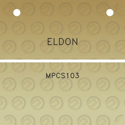 eldon-mpcs103