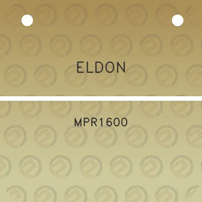 eldon-mpr1600