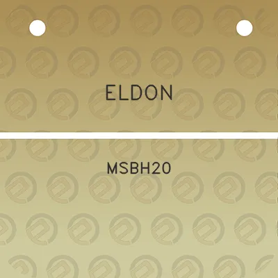 eldon-msbh20