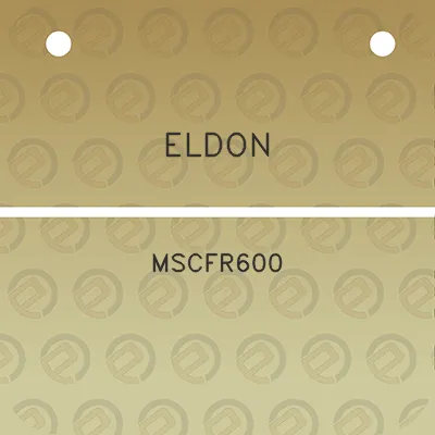 eldon-mscfr600