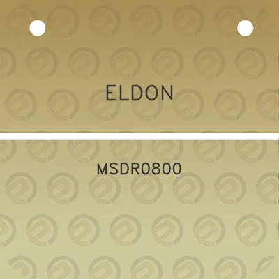 eldon-msdr0800