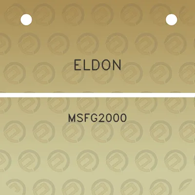 eldon-msfg2000