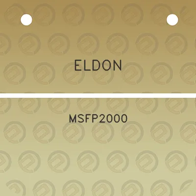 eldon-msfp2000