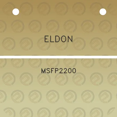 eldon-msfp2200