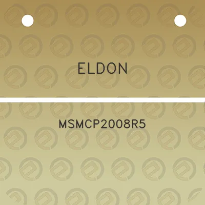 eldon-msmcp2008r5