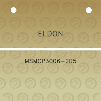 eldon-msmcp3006-2r5